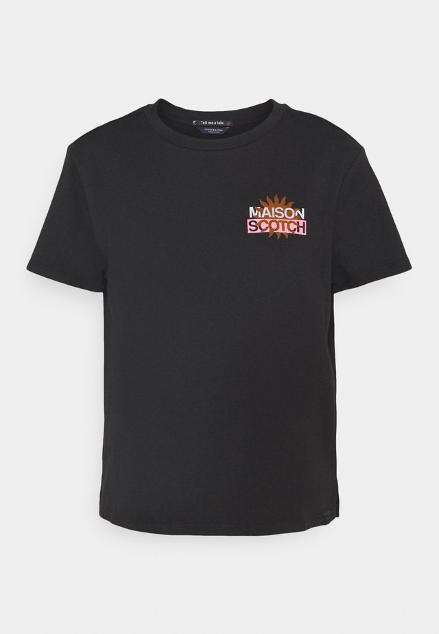 SIGNATURE LOGO - T-shirt print - black