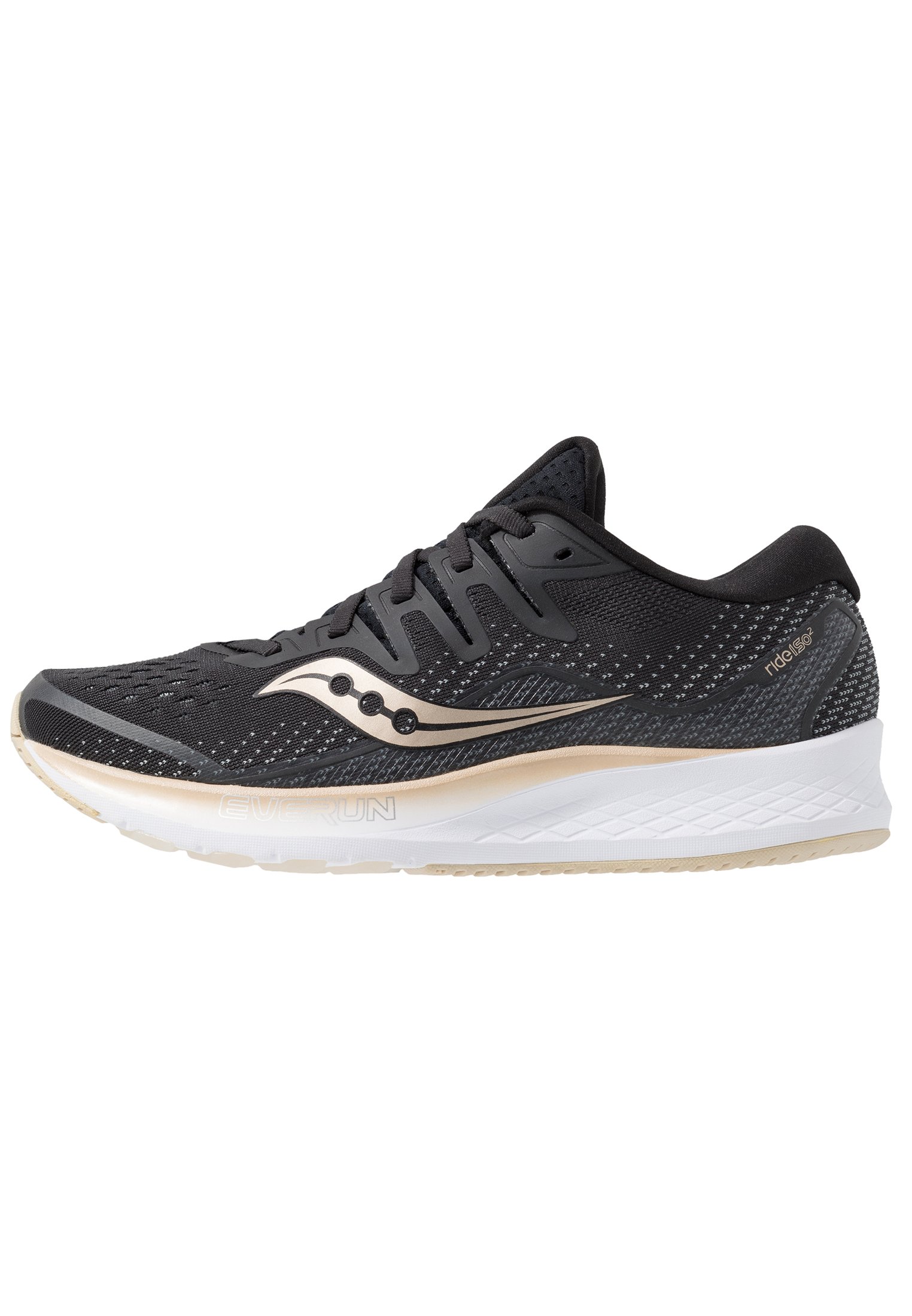 saucony ride iso 2 black gold