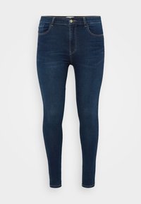 CARHUSH MID WAIST YOKE - Jeans Skinny Fit - dark blue denim