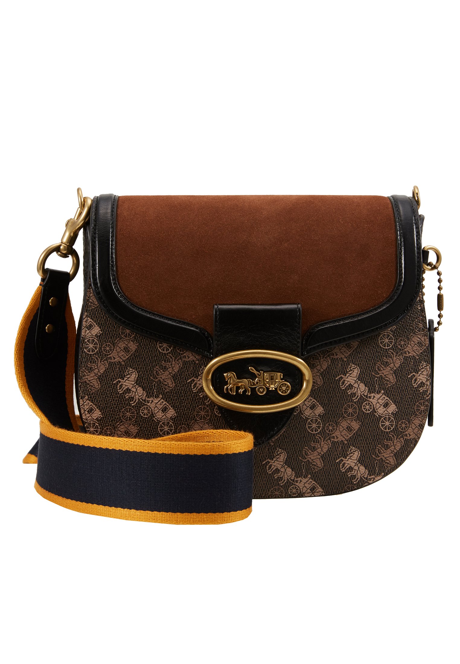 Coach HORSE AND CARRIAGE KAT SADDLE BAG Skulderveske Coach HORSE AND CARRIAGE SADDLE BAG Skulderveske black