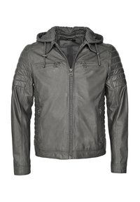 Maze Lederjacke - grey