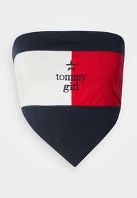 EXCLUSIVE GIRL STAR FLAG TUBE  - Débardeur - desert sky