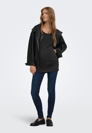 ONLY MATERNITY, OLMLOVELY LIFE LONG 2 PACK - Top - black