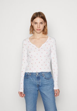 NOTCH NECK - Topper langermet - grey
