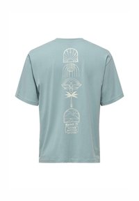 Only & Sons 2ER-SET RUNDHALS KURZARM - T-Shirt print - weiß blau