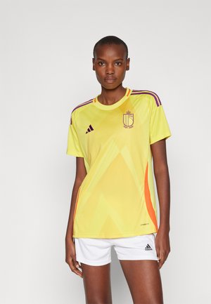 BELGIUM AWAY REPLICA JERSEY WOMEN TEAM - Football shirt - impact yellow