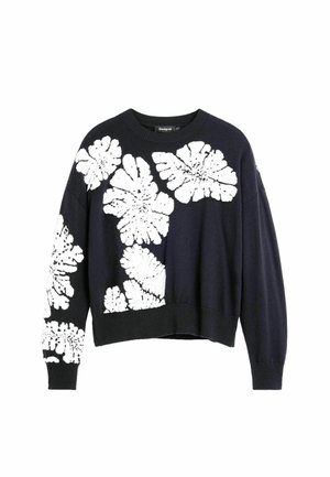 Desigual, PRINTED SWEATER M. C. LACROIX - Trui - black