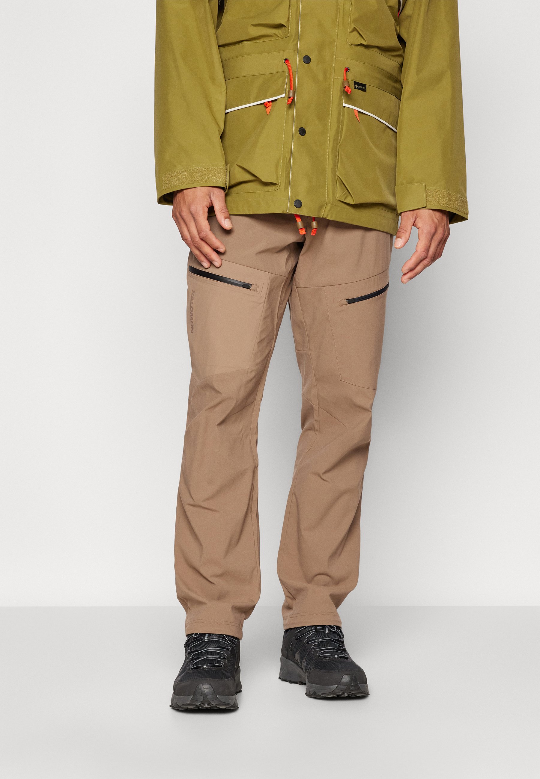 Salomon OUTERPATH UTILITY PANTS - Outdoor trousers - shitake