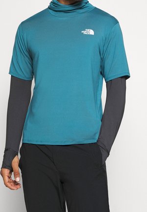 Langærmet T-shirt - blue