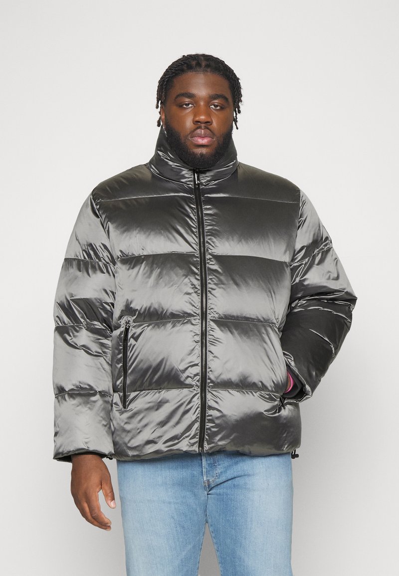 Calvin Klein SHINE PUFFER JACKET Winter jacket silver/silver