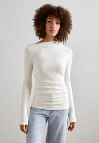 Anna Field - Top s dlouhým rukávem - off white Miniatura obrázku 1