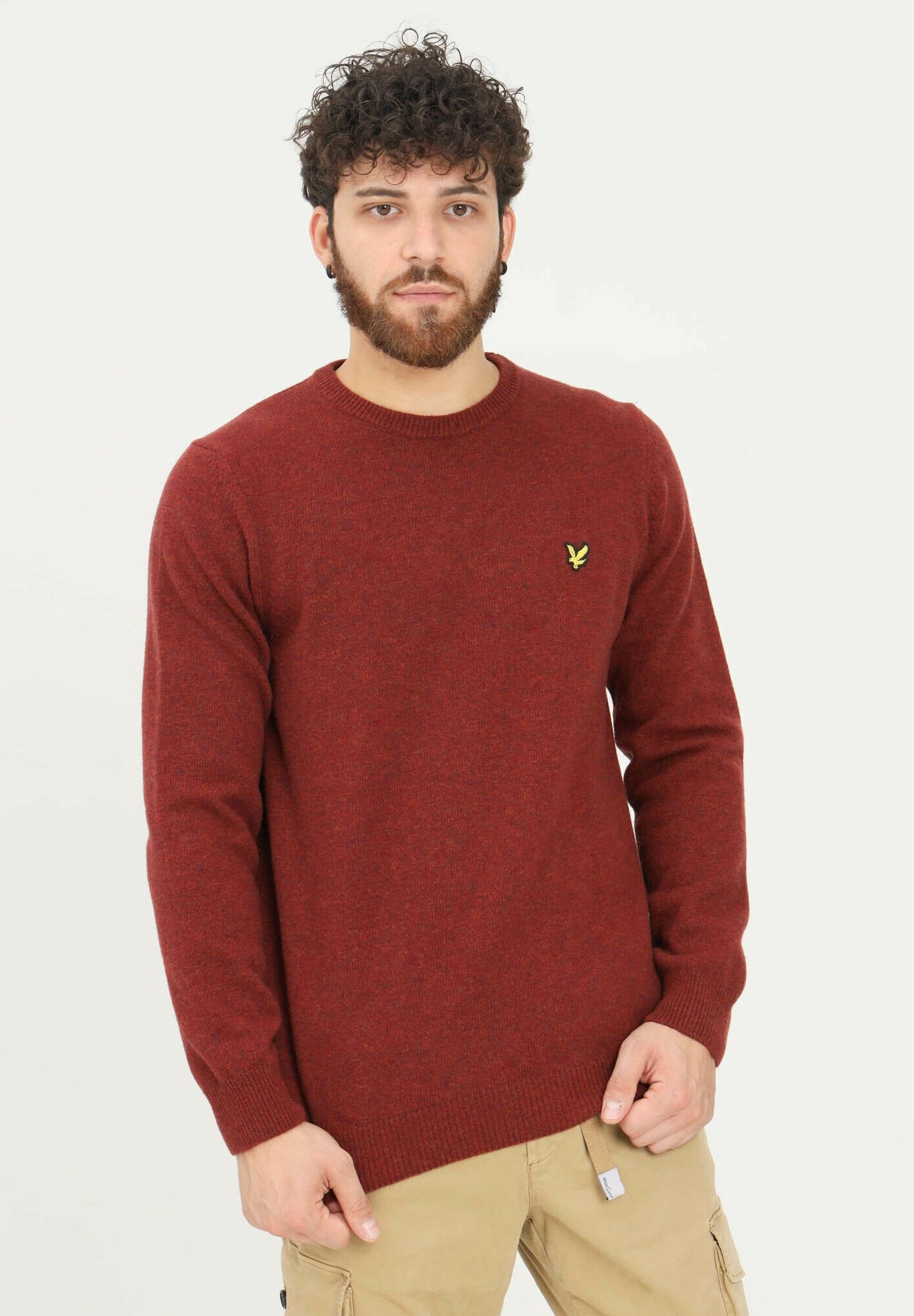 Lyle \u0026 Scott Jumper - rust marl/orange 