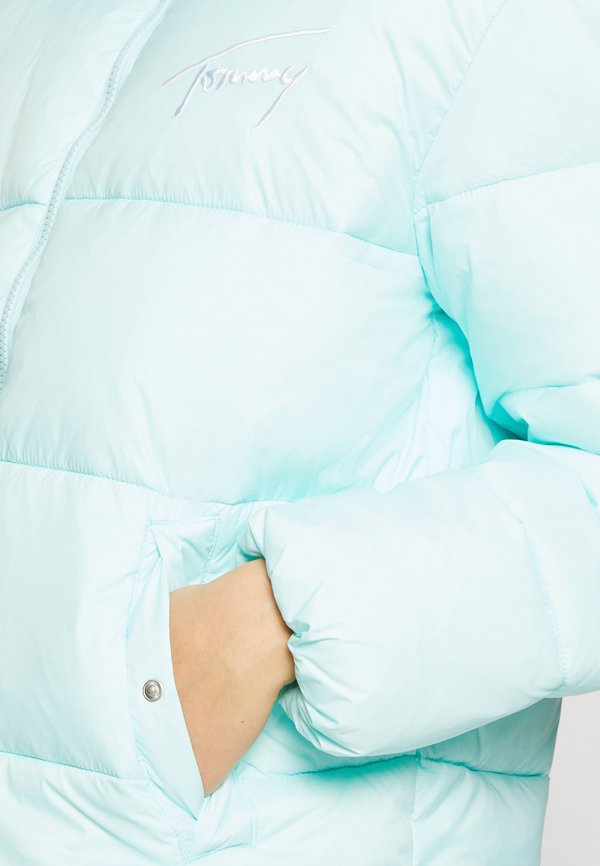 SIGNATURE MODERN PUFFER - Winter jacket - aqua coast3