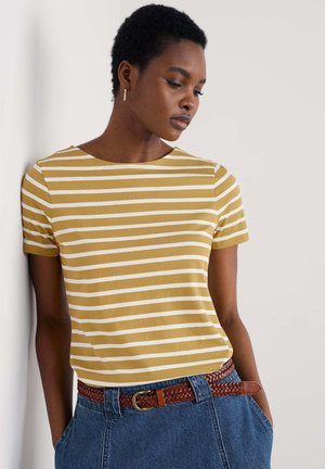 Seasalt Cornwall SAILOR - T-Shirt print - yellow breton pear