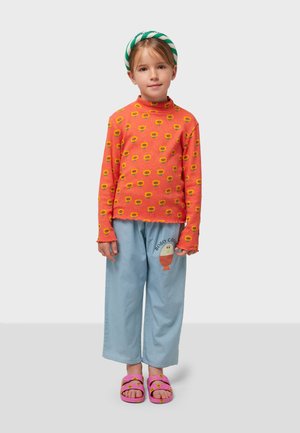 LONG SLEEVE LENGHT SUNFLOWER UNISEX - Jersey de punto - coral