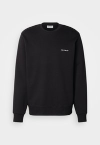 SCRIPT EMBROIDERY - Sudadera - black/white