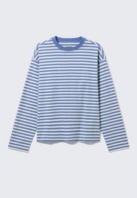 Niewybrane, skye blue/off white stripe