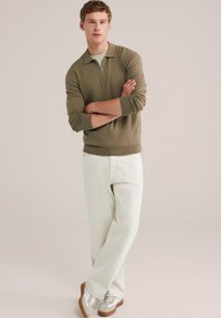 WE Fashion THE EVERYDAY - Bluză cu mânecă lungă - light brown