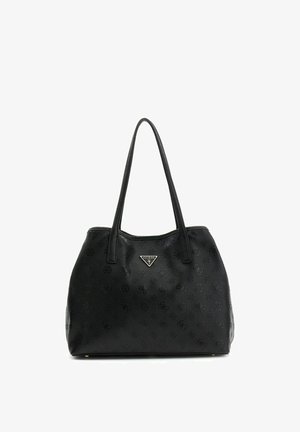 Guess, VICTTORIA 2 IN 1 TOTE - Handtasche - black logo