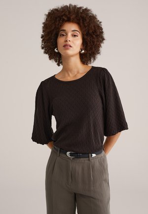 Pulóver - dark brown