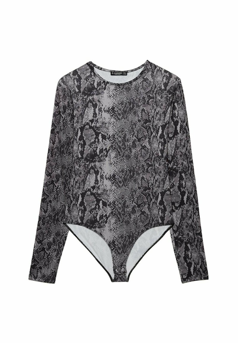 Stradivarius Longsleeve donkergrijs