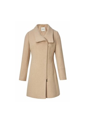 Halflange jas - beige