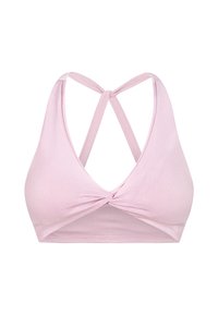 Športni modrček s srednjo podporo - pink
