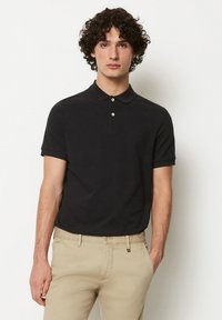 Marc O'Polo KURZARM - Poloshirt - black