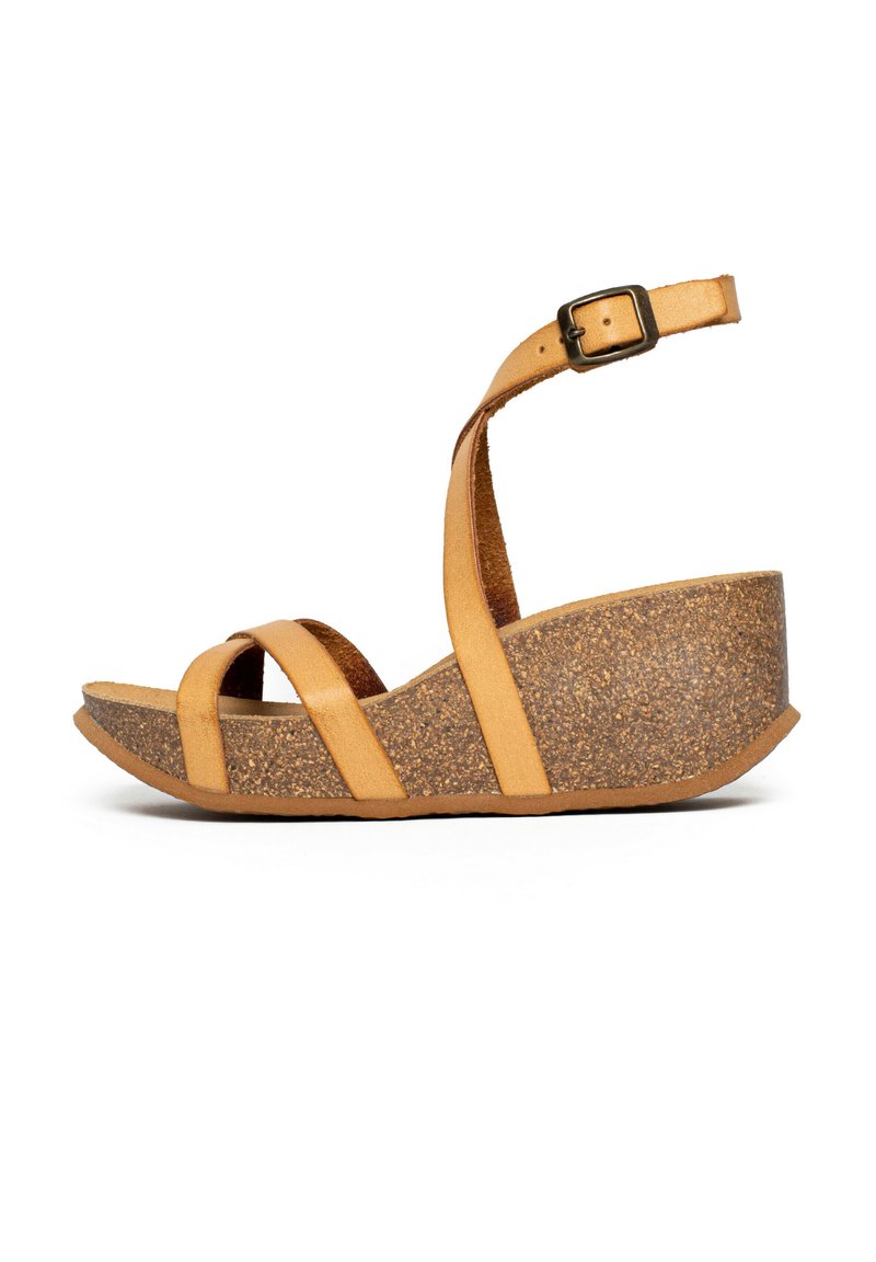SUNBAY LOBELIA Platform sandals camel Zalando