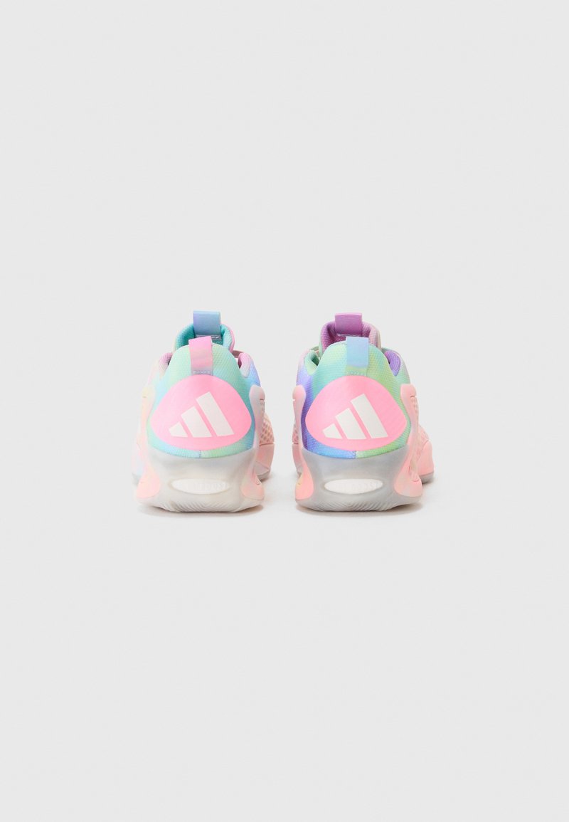 adidas Performance Scarpe da basket - white/acid orange/bliss pink/bianco -  Zalando.it