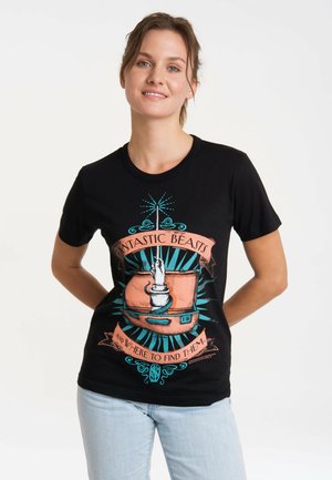 LOGOSHIRT T-SHIRT FANTASTIC BEASTS AND WHERE TO FIND THEM - Print T-shirt - schwarz