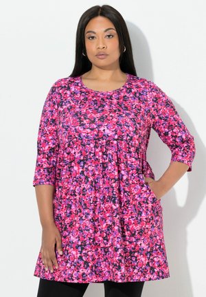 BLÜTEN A-LINIE RUNDHALS 3/4 - Långärmad tröja - black