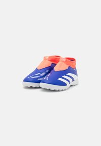 adidas Performance PREDATOR LEAGUE LL TF UNISEX - Botines de fútbol para césped - lucid blue/footwear white/solar red