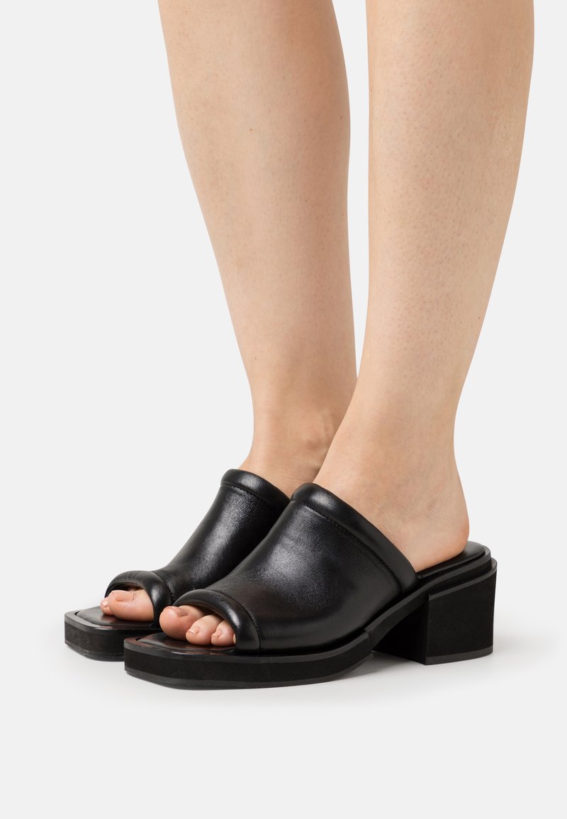 Billi Bi Mules à talons black/noir ZALANDO.FR