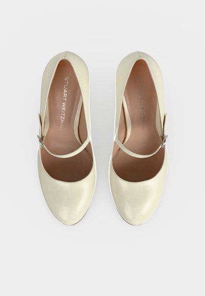 Stuart Weitzman BABETTE MARY JANE - Escarpins à talons hauts - linen