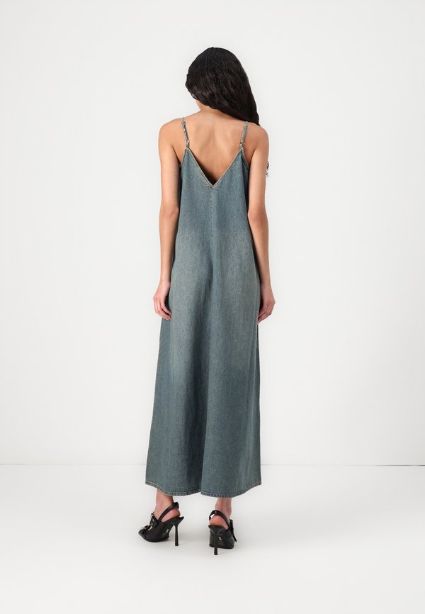 JXTUVA LONG DRESS - Denim dress2