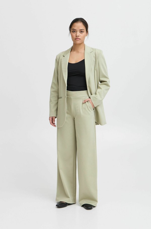 KATE WIDE - Trousers - tea2