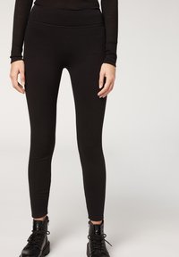 Calzedonia THERMO ULTRA PLUCH - Leggings - Trousers - nero