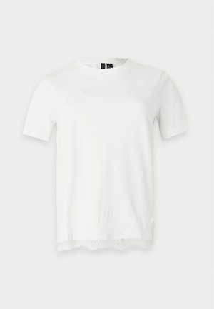Vero Moda, VMSARA METTE - Lihtne T-särk - snow white
