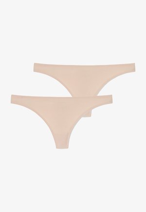 Schiesser 2 PACK - Perizoma - sand