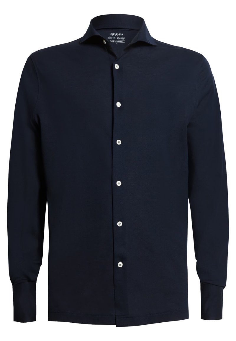 Herren Freizeithemden | Boggi Milano SLIM FIT Hemd navy blue/blau - JX90143 Herren Freizeithemden | Boggi Milano SLIM FIT Hemd navy blue/blau - JX90143