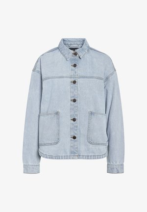 Noisy May NMKETTIE - Jeansjakke - light blue denim