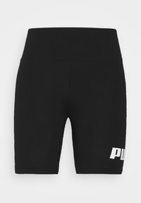 Puma LOGO SHORT  - Leggings - black