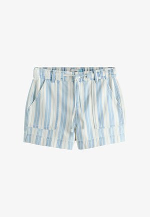 Next, Farkkushortsit - blue and white striped