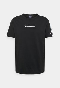 Champion Triko s potiskem - black