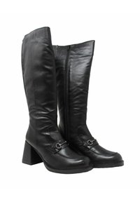 MNG Collection STIVALI - Laarzen met hoge hak - black