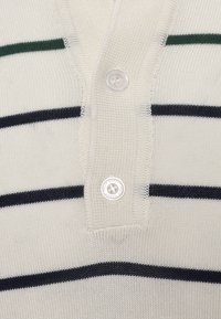 Felix Hardy KNIT SHORT SLEEVE POLO - Poloshirts - off white