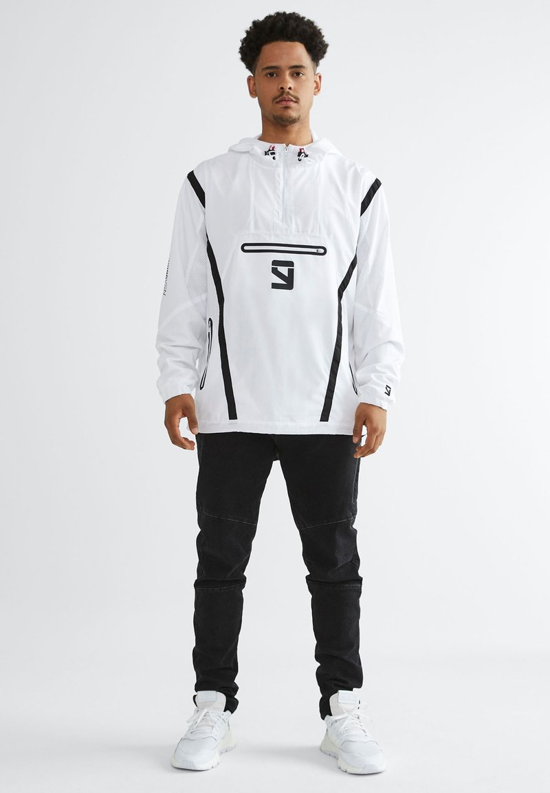 Herren Leichte Jacken | NINEYARD SIGNATURE VENT HALF-ZIP Windbreaker white/weiß - NA58257 Herren Leichte Jacken | NINEYARD SIGNATURE VENT HALF-ZIP Windbreaker white/weiß - NA58257