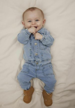 Name it ROUND FIT - Jeans a sigaretta - light blue denim