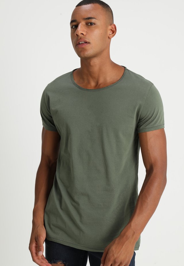 WREN - T-shirt basic - military green